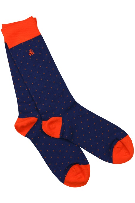 Spotted Sock - Orange