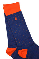 Spotted Sock - Orange