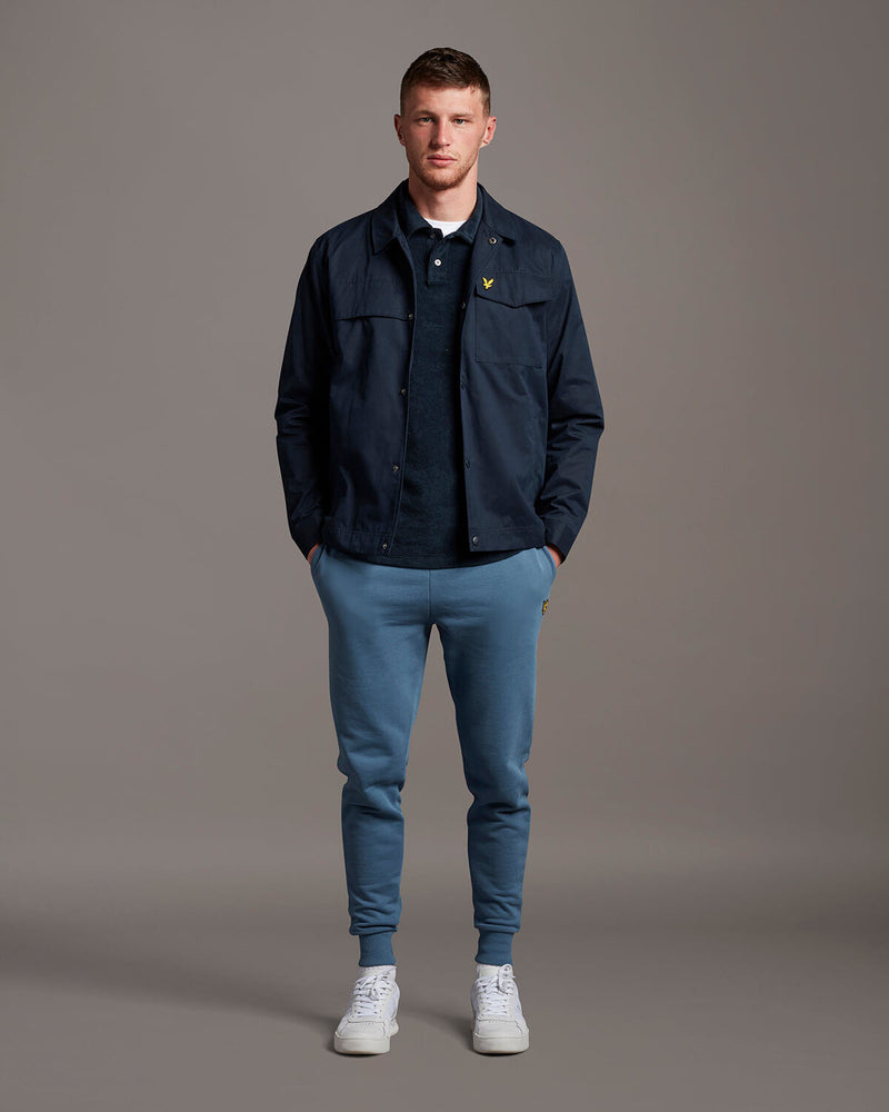 Boucle Polo Shirt - Dark Navy