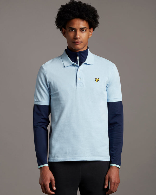Polo Shirt - Pool Blue