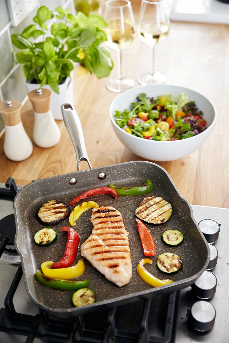 Rocktanium 26cm Grill Pan
