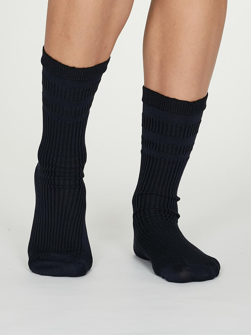 Beatrice Diabetic Socks - Black