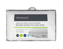 Anti Allergy Satin Stripe Boxed Edge Pillow Pair