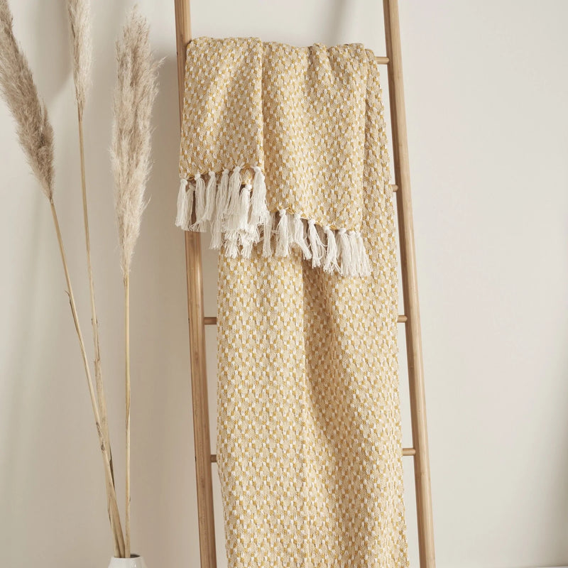Bexley Ochre 130 X 180cm Throw
