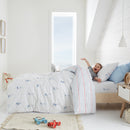 Sailing Boats Duvet Cover Set - Blue