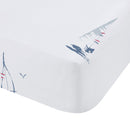 Sailing Boats Fitted Sheet Cot