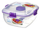 Salad To Go Box Clear / Coloured