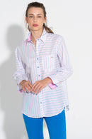 Salobrena Blouse - Light Blue