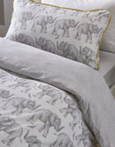 Elephant Trail Duvet Cover Set - Multi