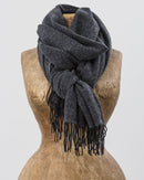 Sandy Scarf - Grey/black