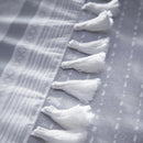 Loft Sanya Silver Duvet Cover Set