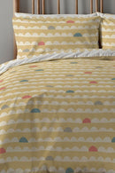 Scandi Waves Duvet Cover Set - Orche