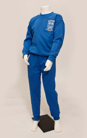 Full Stop Crested Tracksuit - Non-Cuffed