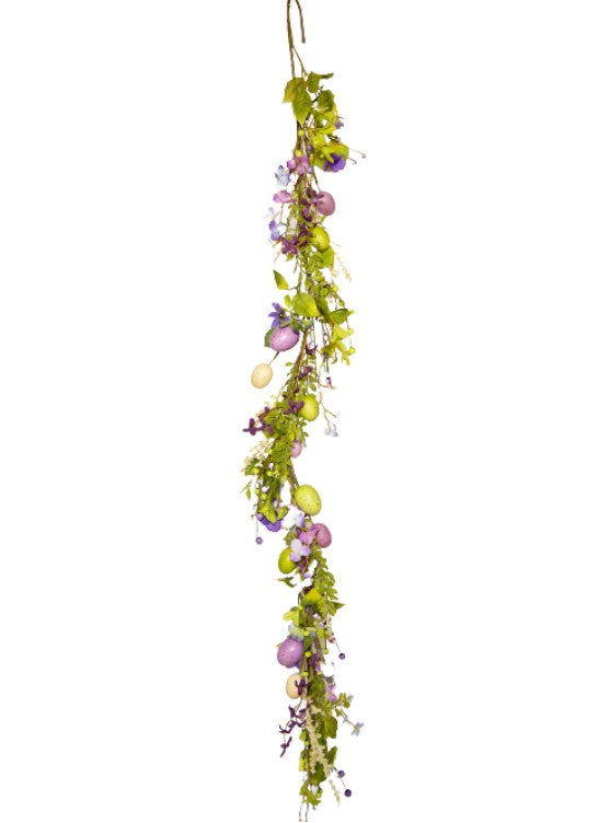 Lilac Easter Garland 5 Foot