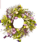 Lilac Maueve Easter Wreath 46cm