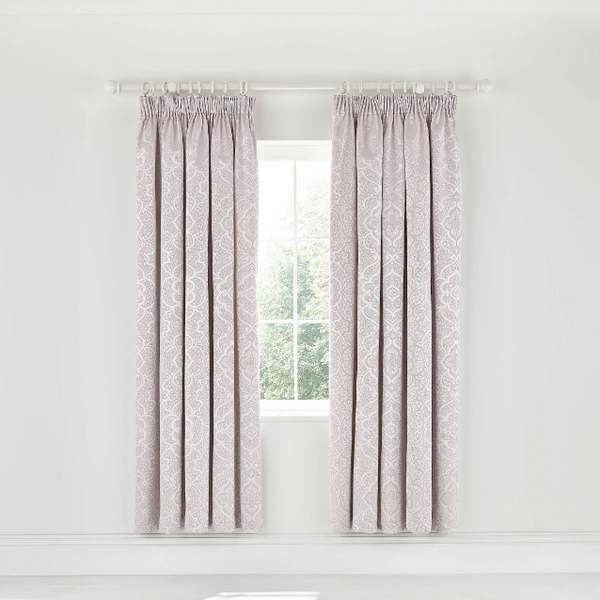 Enya Rose Lined Curtains