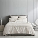 Strickland Duvet Cover Set - Chalk