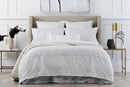 Zola Jacquard Duvet Cover Set - Ivory