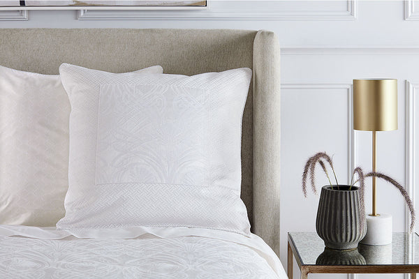 Zola Ivory European Single Pillowcase