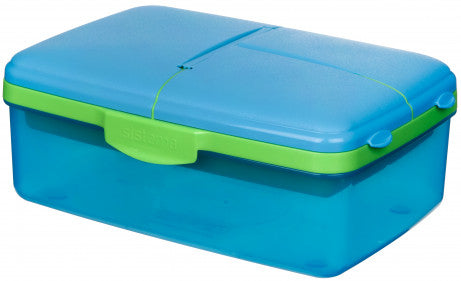 3965 Sistema Slimline Quaddie Lunch Box Assorted