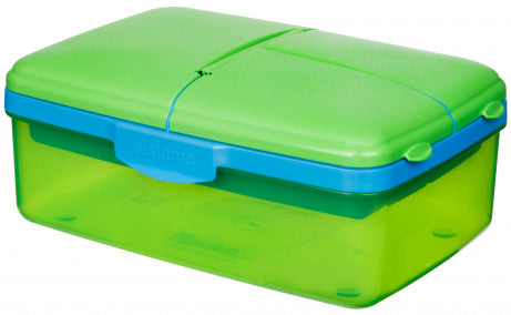 3965 Sistema Slimline Quaddie Lunch Box Assorted