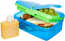 3965 Sistema Slimline Quaddie Lunch Box Assorted