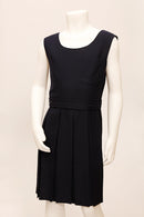 Plain Pinafore - Navy