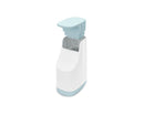 Slim Compact Soap Dispenser White / Blue