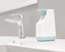Slim Compact Soap Dispenser White / Blue