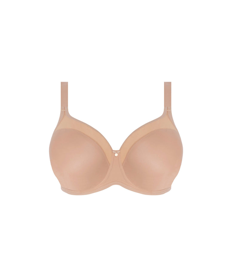 Smooth Underwire Moulded Non Padded Bra - Sahara