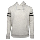 Striped Sleeve Hoodie - Grey