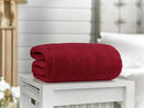 Snuggle Touch Throw - Oxblood 140x180cm