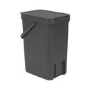 Sort  Go Waste Bin 12-Litre Grey