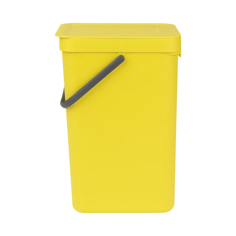 Sort  Go Waste Bin 16-Litre Yellow