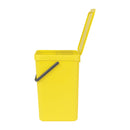 Sort  Go Waste Bin 12-Litre Yellow