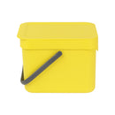 Sort  Go Waste Bin 6-Litre Yellow