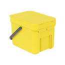 Sort  Go Waste Bin 6-Litre Yellow