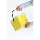 Sort  Go Waste Bin 6-Litre Yellow