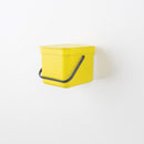 Sort  Go Waste Bin 6-Litre Yellow