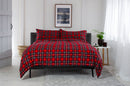 Royal Stewart Duvet Cover Set - Red