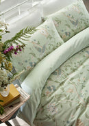 Summer Palace Duvet Cover Set - Eau de Nil/Green