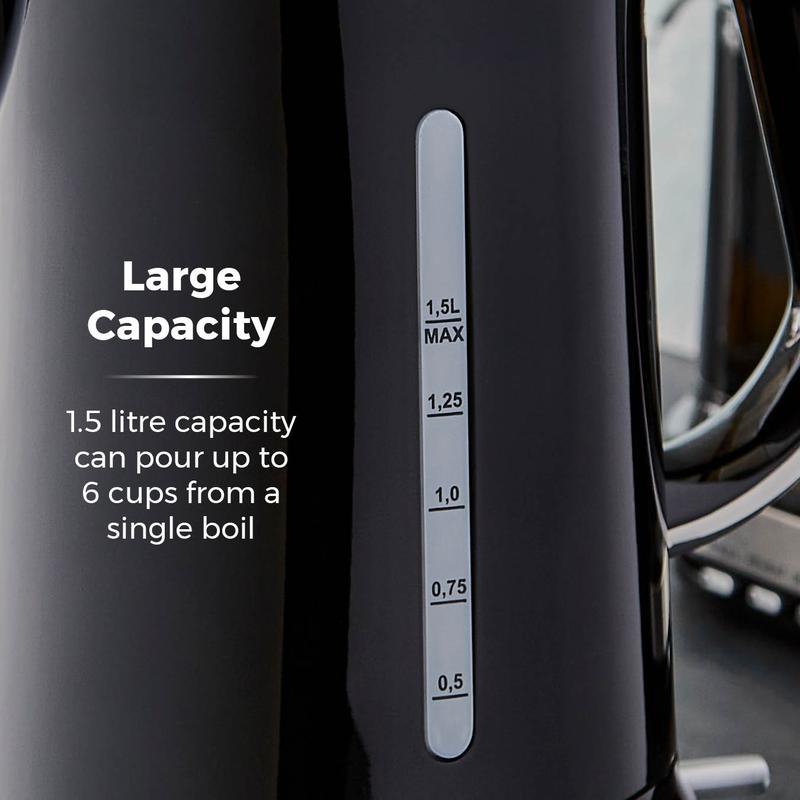 Belle 1.5 Litre Kettle - Black