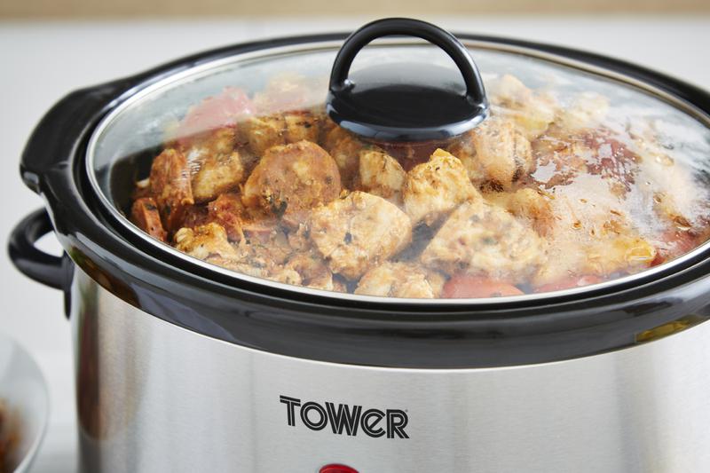 6.5 Litre Stainless Steel Slow Cooker