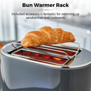 Belle 2 Slice Toaster - Grey