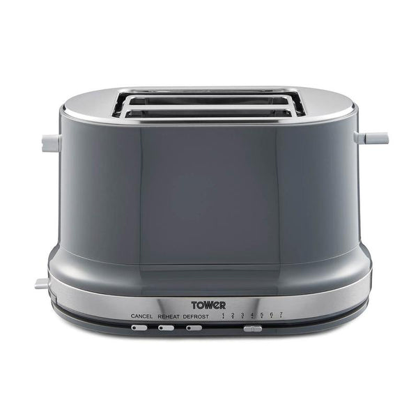 Belle 2 Slice Toaster - Grey