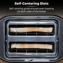 Belle 2 Slice Toaster  - Black