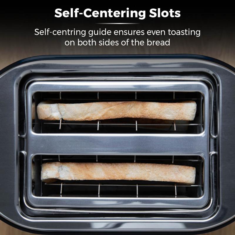Belle 2 Slice Toaster  - Black