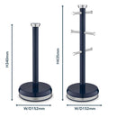 Belle Mug Tree And Towel Holder Set