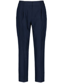 Sorbet Splash Crop Trouser - Navy