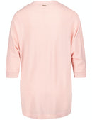 Jardin Tropical Edge To Edge Cardigan - Flushed Rose